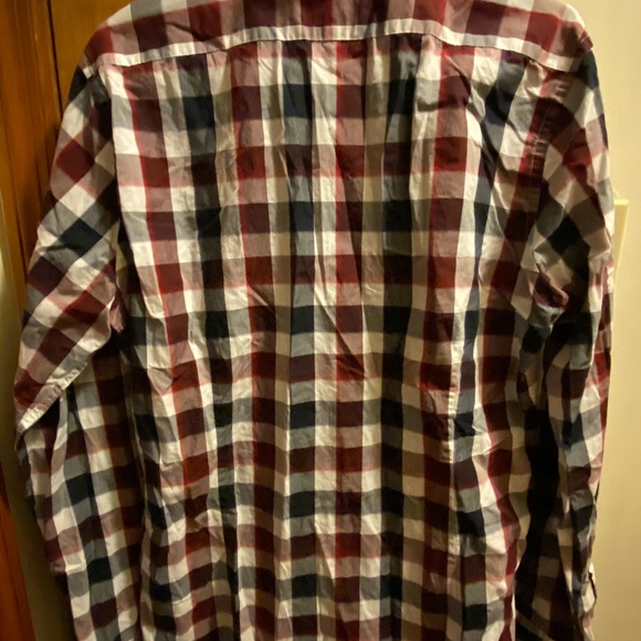 Men’s express fitted button shirt size large - Picture 3 of 3